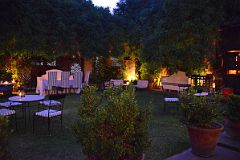 03 The Beautiful Garden Area Of The 1884 Restaurante Francis Mallman In Mendoza
